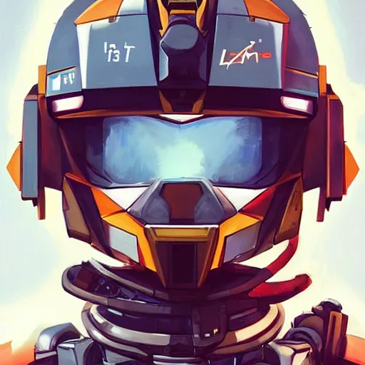 Image similar to portrait of a lion as a gundam pilot, with an intricate, detailed, urban inspired hiphop afro futuristic helmet, vector behance hd jesper ejsing, rhads, makoto shinkai, lois van baarle, ilya kuvshinov, rossdraws, hd, 3 2 k, ilya kuvshinov, gustav klimt