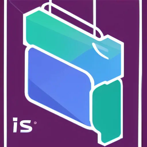 Prompt: isometric dropbox logo