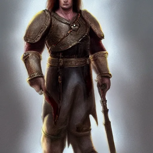 Prompt: vigo the carpathian, style of malphier, artstation, full body photo