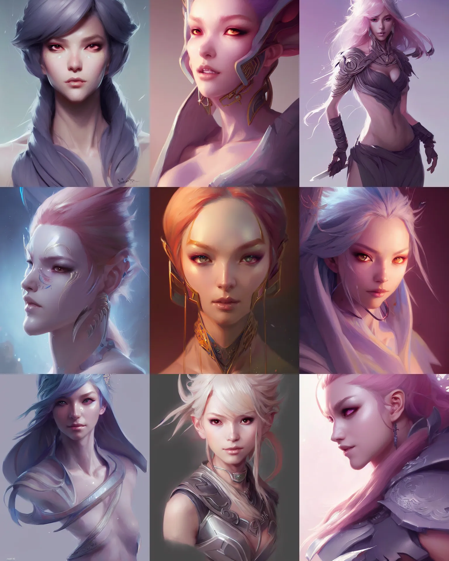character concept art of a gorgeous fantasy psion | | | Stable ...