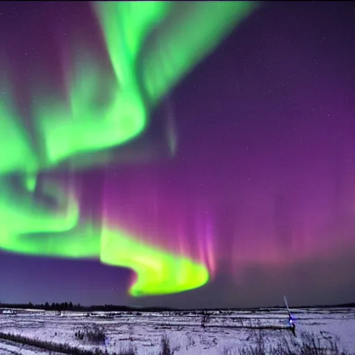 Image similar to geomagnetic aurora storm