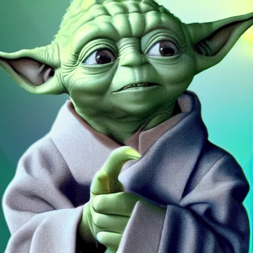 Prompt: yoda, profile pic, thirst trap, in the style of Grindr dating profile,