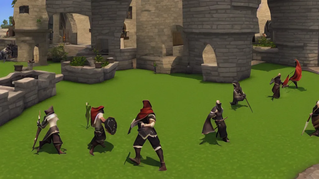 The standard Details of the Runescape gameplay