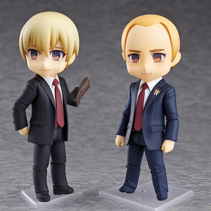 Prompt: putin, an anime nendoroid of putin, figurine, detailed product photo