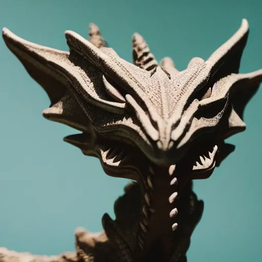 Prompt: dragon head, closeup, professional photo, high resolution