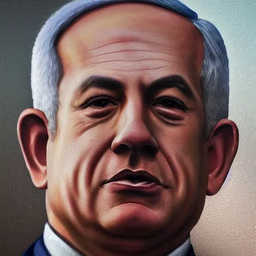 Image similar to benjamin netanyahu picture, photorealistic, detailed, photograph