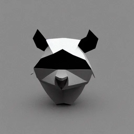 Prompt: low poly spinning rat