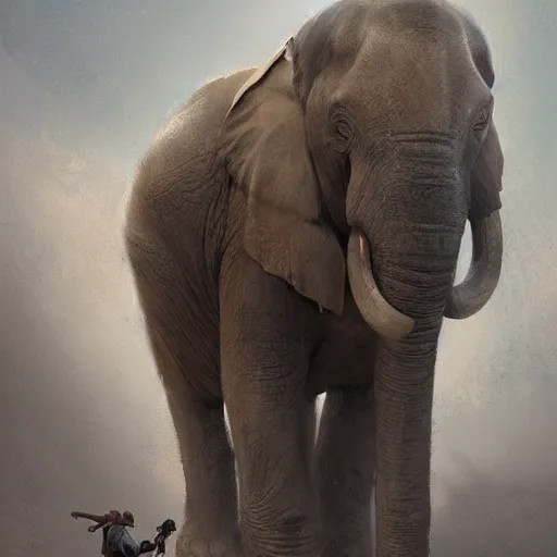 Image similar to a movie still of lebron james riding an elephant dramatically, dramatic, cinema style, digital art, art by greg rutkowski, detailed face, realistic, artstation, deviantart