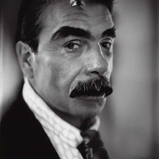 Image similar to Super Mario, 35mm, age, candid portrait photo by annie leibovitz