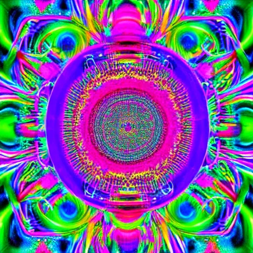 Image similar to dmt visuals
