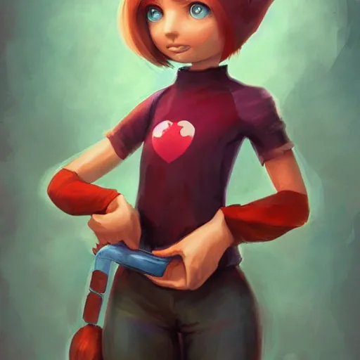 Prompt: villager from super smash bros by Anna Dittmann