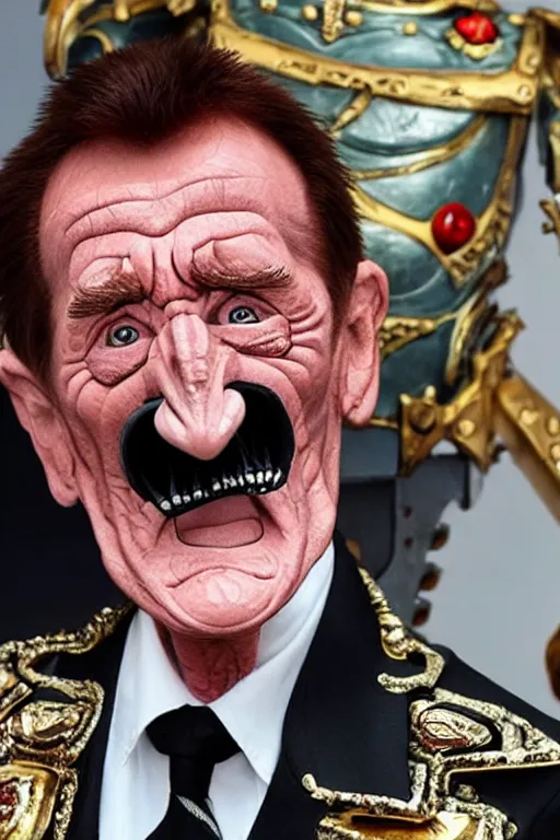 Image similar to Barry Chuckle, emperor of skeletons