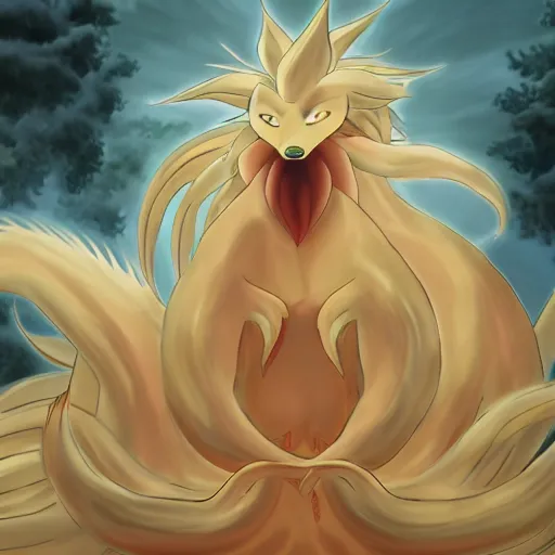 Prompt: Ninetales