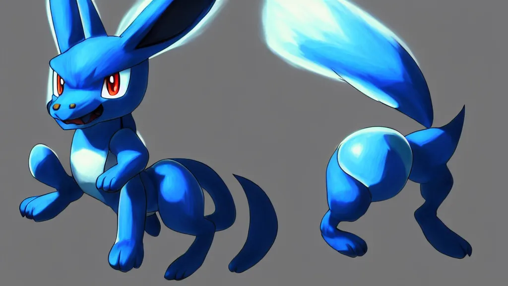 Shiny Lucario Remake HD wallpaper