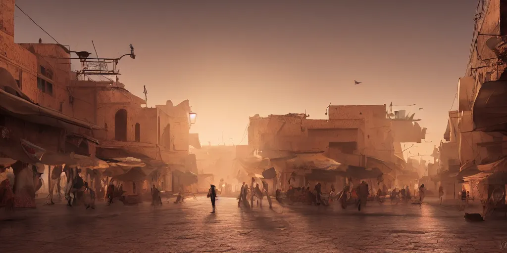 Prompt: Marrakech , beautiful dynamic lighting, cinematic, wide angle establishing shot, extremely high detail, photo realistic, cinematic lighting, post processed, concept art, artstation, matte painting, style by eddie mendoza, raphael lacoste, alex ross, volumetric lighting, light rays, photorealistic, ultrarealistic, moody, coronarender, 8k