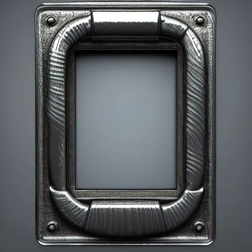 Image similar to surreal liquid metal picture frame, ultra rendered extreme realism and detail, 8 k, highly detailed, realistic, pbr, unreal engine 5, cinematic, cryengine, octane render