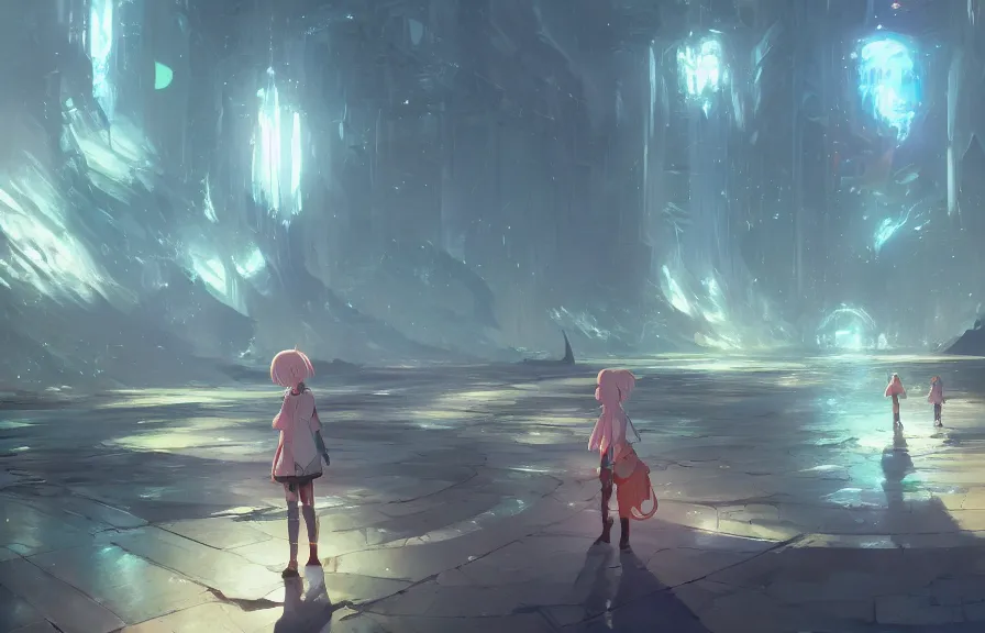 Image similar to concept art of a the spork dimension, key visual, ambient lighting, highly detailed, digital painting, artstation, concept art, sharp focus, by makoto shinkai and akihiko yoshida and hidari and wlop