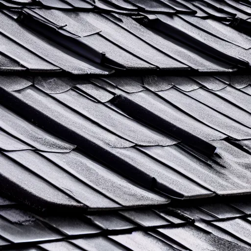 Image similar to tiled roof, dirty, shot on 8 k canon, award winning