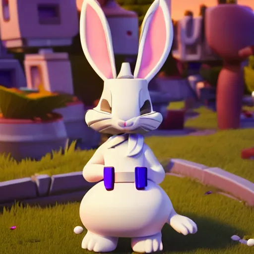 Prompt: ! dream bugs bunny in clash royale, clash royale, concept art, octane render, unreal engine 5, highly detailed, high quality, 8 k, soft lighting, realistic face, path traced