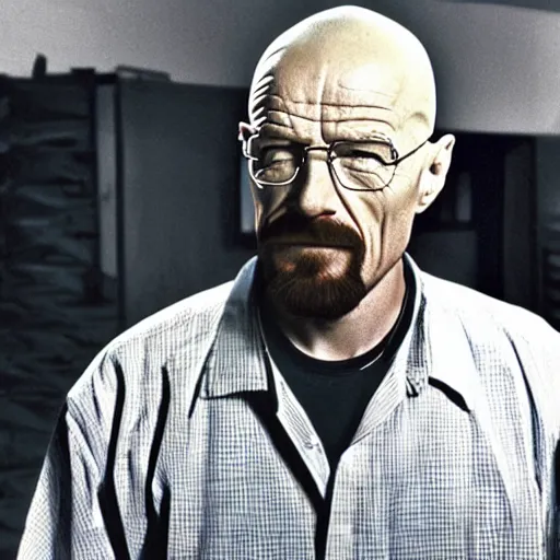 Image similar to Walter White in a 1990s anti-drug PSA