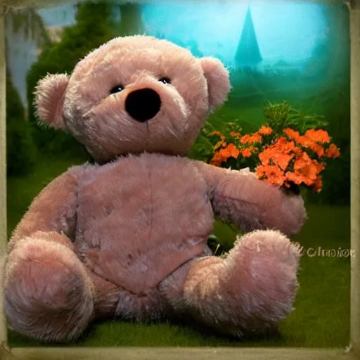 Image similar to haunted!!! ( ( ( teddy bear ) ) )