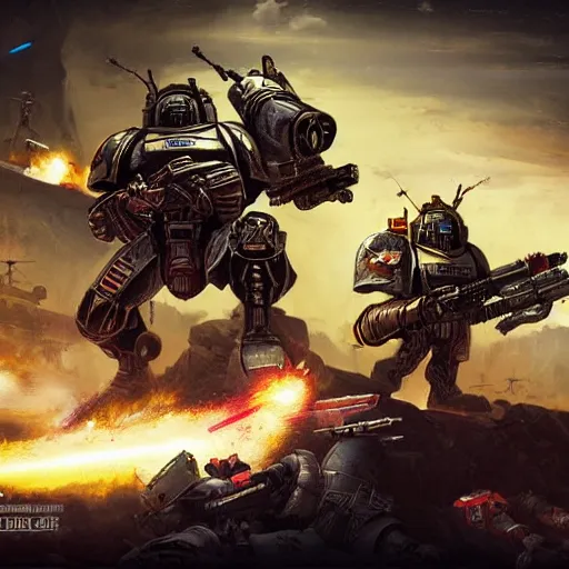 Image similar to galactic warfare, warhammer 40k art, artstation sci-fi