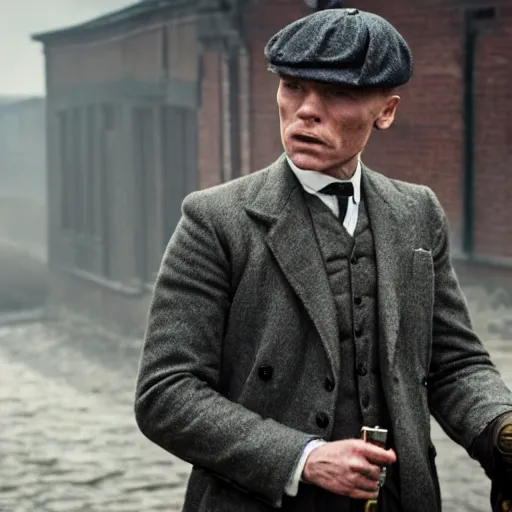 Prompt: peaky blinders thomas