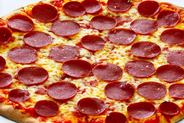 Image similar to pepperoni-pizza