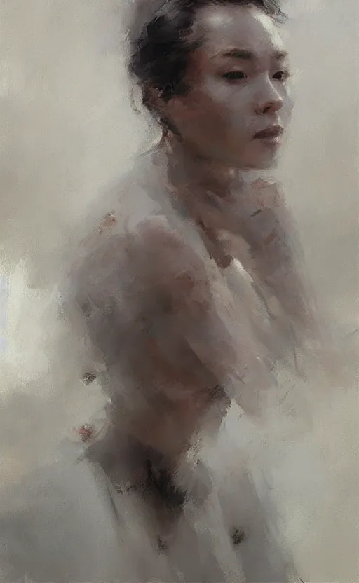 Image similar to “ painting by zhaoming wu, nick alm, bernie fuchs, hollis dunlap, gregory manchess, hd, 8 k ”