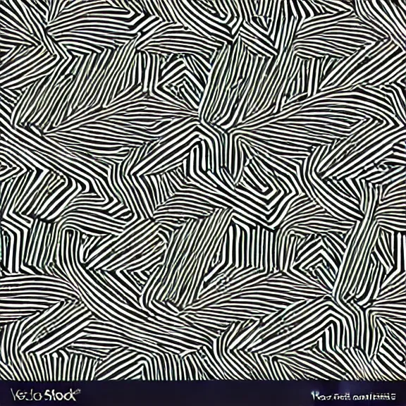 Image similar to seamless minimalistic abstract pattern, vector, black and white