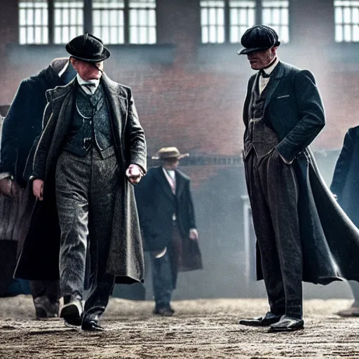 Image similar to Batman in Peaky Blinders very detailed 4K quality super realistic