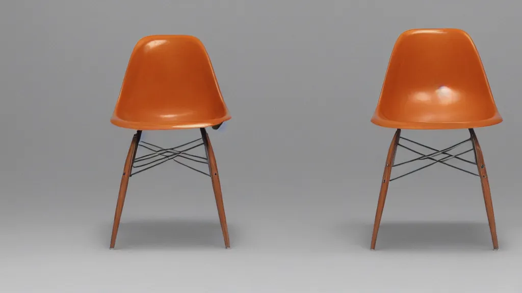 Image similar to a chair by eames