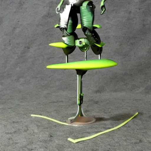 Image similar to ufo abduction playset action figure 9 0's, realistic, high detail,