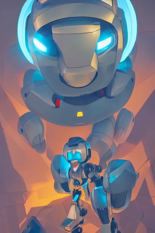 Image similar to metabots medabots medarotto medarot robot minimalist comics, behance hd by jesper ejsing, by rhads, makoto shinkai and lois van baarle, ilya kuvshinov, rossdraws global illumination ray tracing hdr radiating a glowing aura