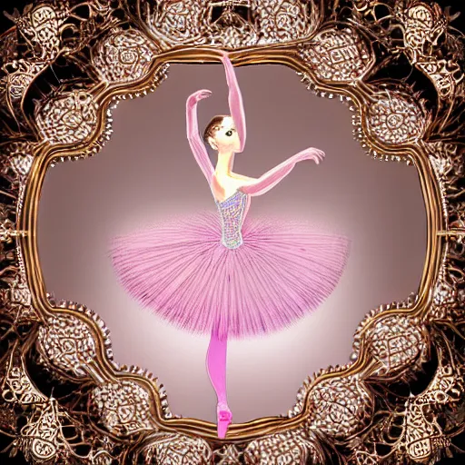 Image similar to ballerina princess of diamonds gorgeous, ornate, intricate, detailed, stunning, masterpiece, 4 k