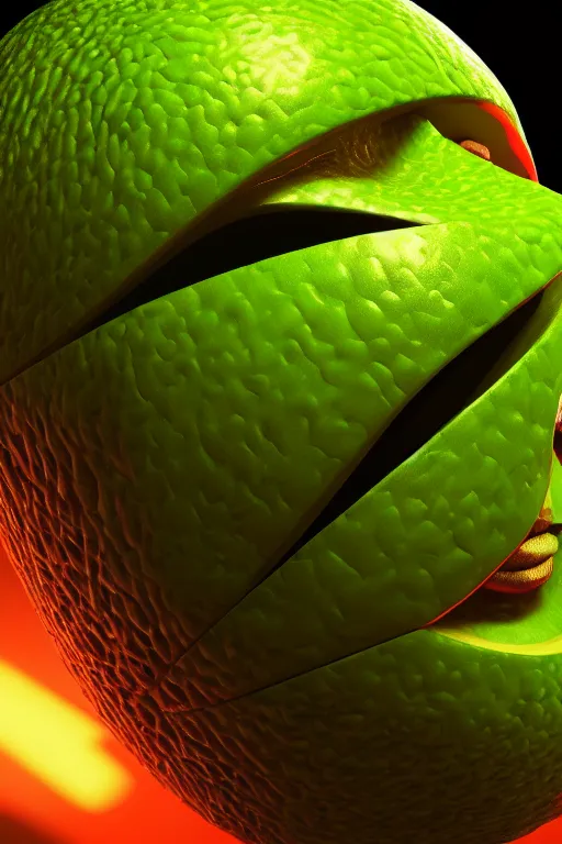 Prompt: ! dream liam neesons face inside a giant lime fruit, ef 8 5 mm f 1. 8 usm, bionic scifi alexandre ferra, hyper detailed, digital art, trending in artstation, cinematic lighting, studio qualit, smooth render, unreal engine 5 rendered, octane rendered