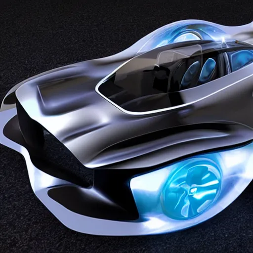 Image similar to futuristic concept car
