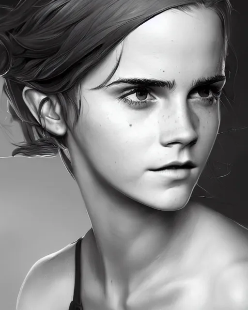 Image similar to league of legends portrait of emma watson, au naturel, hyper detailed, digital art, trending in artstation, cinematic lighting, studio quality, smooth render, unreal engine 5 rendered, octane rendered, art style by klimt and nixeu and ian sprigger and wlop and krenz cushart.