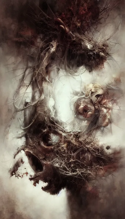Image similar to The end of an organism, by ryohei hase