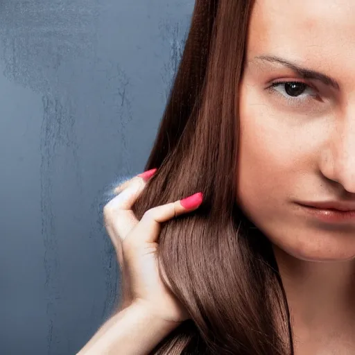 Image similar to ragazza con capelli ramati