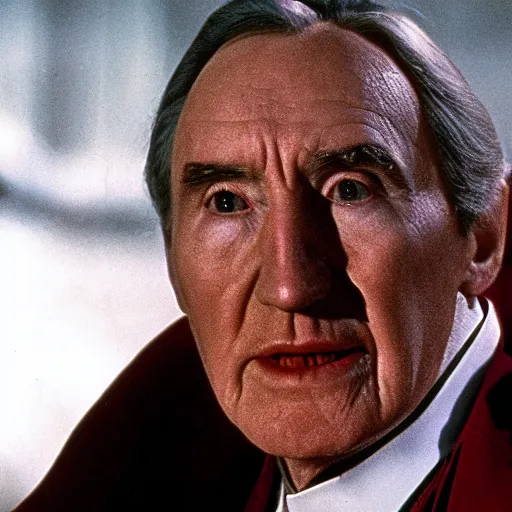 Image similar to Robert Hardy as Count Dooku