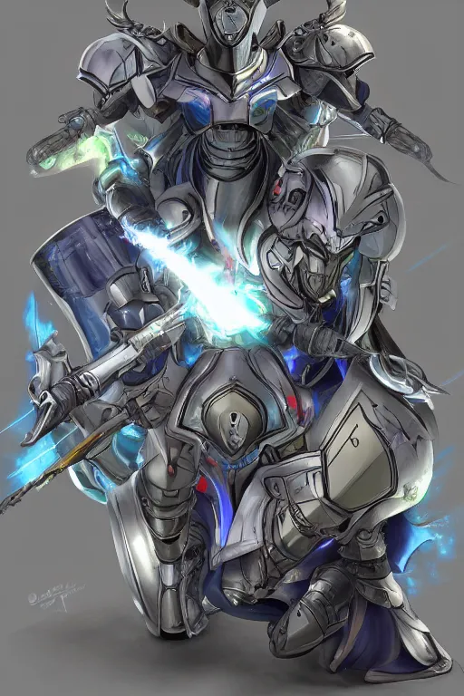 Image similar to helmet armor guardian destiny in witch queen illumination ray tracing hdr fanart arstation by sung choi robot ninja mask and eric pfeiffer and gabriel garza and casper konefal