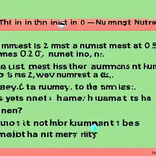 Prompt: that in the infinity of numbers, the most important to humans ( 0, 1, √ 2, e and π ) are all between 0 - 4 on the number - line.