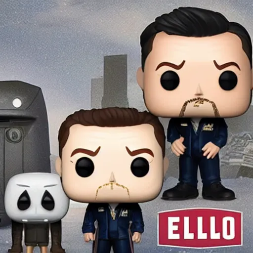 Prompt: funko pop elon musk