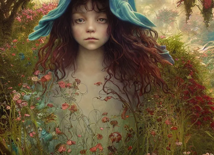 Image similar to magical child, path traced, highly detailed, high quality, digital painting, by studio ghibli, lise deharme, alexander jansson, paul lehr, tim white, hans zatzka, george stubbs, louis wain, alphonse mucha