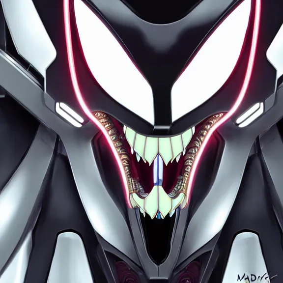 Image similar to close up mawshot of a perfect elegant beautiful stunning anthropomorphic hot female robot mecha dragon, with sleek silver metal armor, glowing OLED visor, looking the camera, facing camera, open dragon maw being highly detailed and living, pov camera looking into the maw, food pov, micro pov, prey pov, vore, digital art, pov furry art, anthro art, furry, warframe art, high quality, 8k 3D realistic, dragon mawshot art, maw art, macro art, micro art, dragon art, Furaffinity, Deviantart, Eka's Portal, G6