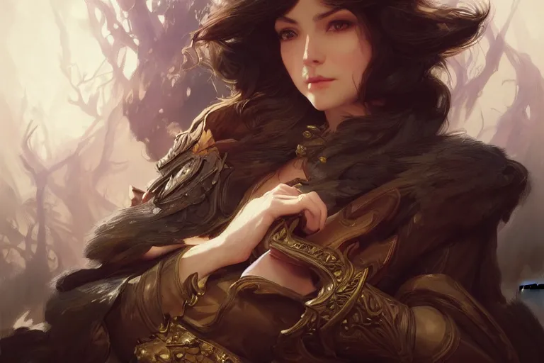 Image similar to photography of edwin henry landseer, deep focus, d & d and mtg, fantasy, intricate, elegant, highly detailed, digital painting, artstation, concept art, matte, sharp focus, illustration, hearthstone, art by artgerm and greg rutkowski and alphonse mucha