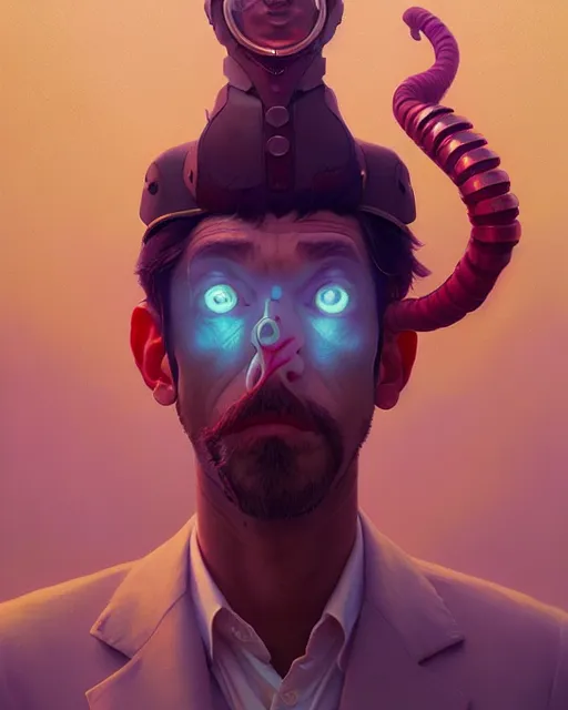 Image similar to highly detailed surreal vfx portrait of saint monkey boy iii, stephen bliss, unreal engine, greg rutkowski, loish, rhads, beeple, makoto shinkai and lois van baarle, ilya kuvshinov, rossdraws, tom bagshaw, alphonse mucha,