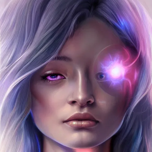 Image similar to beautiful realistic portrait of astral portal by artgerm