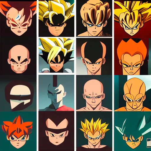 Prompt: face icon vector minimalist dragon ball super, loftis, cory behance hd by jesper ejsing, by rhads, makoto shinkai and lois van baarle, ilya kuvshinov, rossdraws global illumination